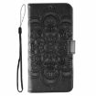 Xiaomi Poco F7 Ultra/Redmi K80 Pro Black Sun Mandala Leather Case - 2