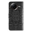 Xiaomi Poco F7 Ultra/Redmi K80 Pro Black Sun Mandala Leather Case - 3