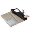 Xiaomi 14T Grey Leather Case - Sun Mandala Embossing Pattern - 6