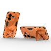 Xiaomi Redmi 13 4G Punk Armor Phone Case with Holder - Orange - 3
