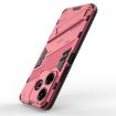 Xiaomi Redmi 13 4G Punk Armor PC + TPU Case with Holder Light Red - 4