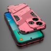 Xiaomi Redmi 13 4G Punk Armor PC + TPU Case with Holder Light Red - 6