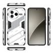 Redmi K80/Poco F7 Pro Punk Armor PC+TPU Phone Case with Holder White - 3