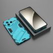 Redmi K80/Poco F7 Pro Punk Armor PC+TPU Phone Case with Holder - Blue - 2