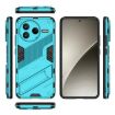 Redmi K80/Poco F7 Pro Punk Armor PC+TPU Phone Case with Holder - Blue - 3