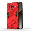 Redmi K80 Pro/Poco F7 Ultra Punk Armor PC+TPU Case with Holder Red - 1