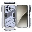 Redmi K80 Pro/Poco F7 Ultra Punk Armor Grey Case with Holder - PC + TPU - 3