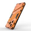 Redmi K80 Pro/Poco F7 Ultra Punk Armor Case with Holder - Orange - 4