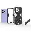 Redmi Note 14 5G Punk Armor Phone Case with Holder - Orange - 6