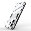 Redmi Note 14 4G Punk Armor PC+TPU Phone Case with Holder White - 5