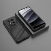 Redmi Note 14 Pro 4G Punk Armor PC+TPU Case with Holder - Black - 2