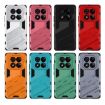 Redmi Note 14 Pro 4G Punk Armor PC + TPU Case with Holder - Grey - 7