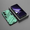 Redmi Note Turbo 4 Punk Armor Green Phone Case with Holder - PC + TPU - 2