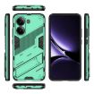 Redmi Note Turbo 4 Punk Armor Green Phone Case with Holder - PC + TPU - 3