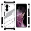 Redmi A5/Poco C71 Punk Armor Phone Case with Holder - White - 3