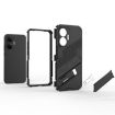 Redmi Turbo 4 Pro Punk Armor Phone Case with Holder - Green - 6
