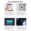 SY-36 4.3" Color Screen 1080P WiFi Smart Cat Eye Video Doorbell (Black) - 4