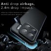 Xiaomi 15S Pro Armor Hybrid TPU Phone Case - Transparent, Precise Hole - 4