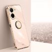 Redmi A5/Poco C71 Pink 6D TPU Phone Case with Ring Holder - 1