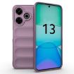 Redmi 13 4G Global Magic Shield TPU Flannel Phone Case Purple - 1