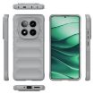 Redmi Note 14 Pro 5G Grey Magic Shield TPU Flannel Phone Case - 3