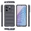 Redmi Note 14 5G Magic Shield TPU Flannel Case - Dark Grey - 3
