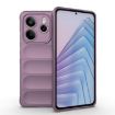Redmi Note 14 5G Magic Shield TPU Flannel Case - Purple - 1
