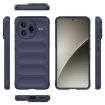 Redmi K80 Pro 5G Dark Blue Magic Shield TPU + Flannel Phone Case - 3