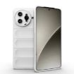 Redmi K80 Pro 5G Magic Shield TPU + Flannel Phone Case - White - 1