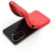 Redmi A5/Xiaomi Poco C71 Wine Red TPU + Flannel Phone Case - 6