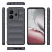 Redmi Note 14 4G EU Magic Shield TPU Flannel Case Dark Grey 164.84mm - 3