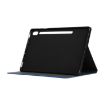 Samsung Galaxy Tab S7/S8 Leather Case with Holder - Gray (2020) - 5