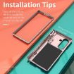 Samsung Galaxy Z Fold7 5G Case with Ring Stand - Rose Gold Hinge Cover - 3
