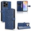 Ulefone Note 20 Pro Blue Leather Phone Case with Honeycomb Texture - 1