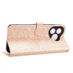 Ulefone Note 19 Gold Leather Phone Case - Honeycomb Dot Texture - 5