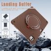 iPad Pro 13 2024 Case: Rotation Handle Holder Silicone Hybrid PC (Chocolate) - 5