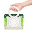 iPad Pro 13 2024 Silicone Case with Rotating Ring & Pen Slot - Green - 5