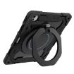 iPad Pro 13 2024 Armor Case with Rotating Ring & Pen Slot - Black - 4