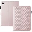 Samsung Galaxy Tab A8 10.5 Rhombus Leather Case - Rose Gold - 3