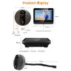 ESCAM C89 1080P Smart Digital Door Viewer, 4.3" Wide Angle & Night Vision - 2