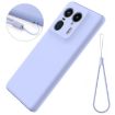 Moto X50 Ultra Purple Silicone Dropproof Full Coverage Case - 7