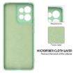 Motorola Edge 50 Green Liquid Silicone Dropproof Full Coverage Case - 6
