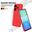 Redmi 13x 4G Red Liquid Silicone Dropproof Full Coverage Phone Case - 3