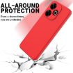 Redmi 13x 4G Red Liquid Silicone Dropproof Full Coverage Phone Case - 5