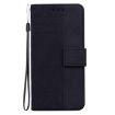 Redmi A5 4G Geometric Embossed Leather Phone Case Black 171.7mm - 3