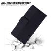 Redmi A5 4G Geometric Embossed Leather Phone Case Black 171.7mm - 7