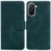 Redmi A5 4G Green Flip Leather Phone Case - Skin Feel, Pure Color - 1