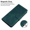 Redmi A5 4G Green Flip Leather Phone Case - Skin Feel, Pure Color - 6