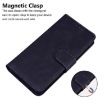 Redmi A5 4G Black Flip Leather Phone Case - Skin Feel Pure Color - 6