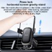Yesido C247 Air Vent Gravity Car Holder - Black | Secure Phone Mount - 5